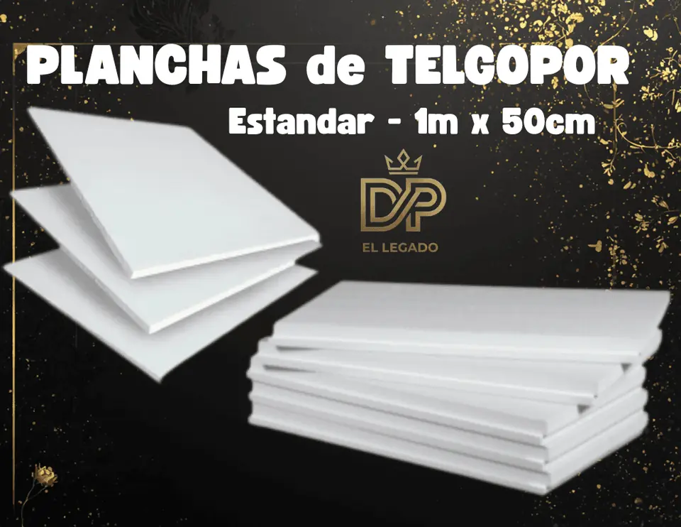 Plancha de Telgopor Estandar 10cm espesor