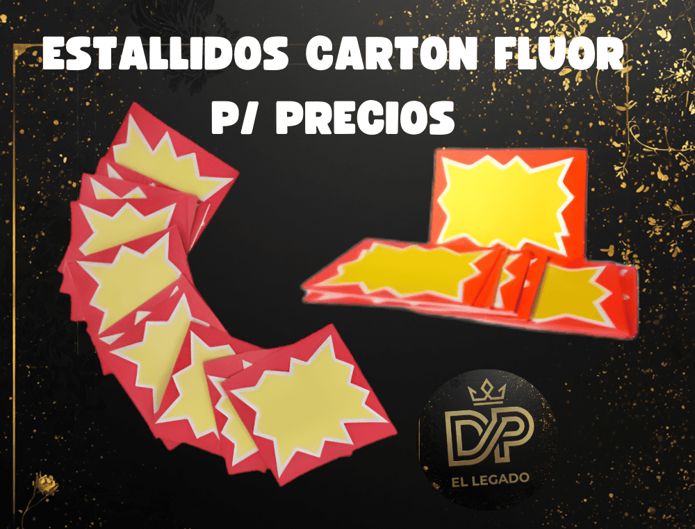 Estallido nº6 ( 11 cm x 9 cm ) - 5 paquetes x 25u