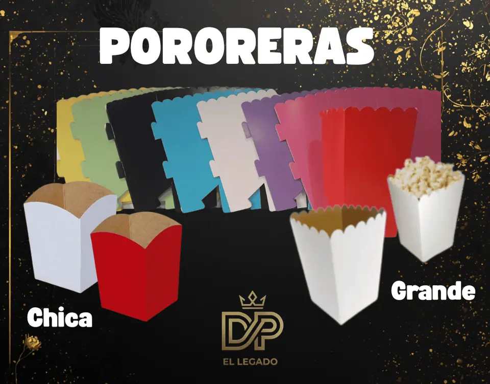 Pororera chica Verde x 1 unidad