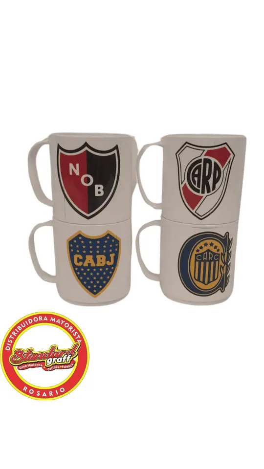 Taza polimero Rosario Central x 1 unidad
