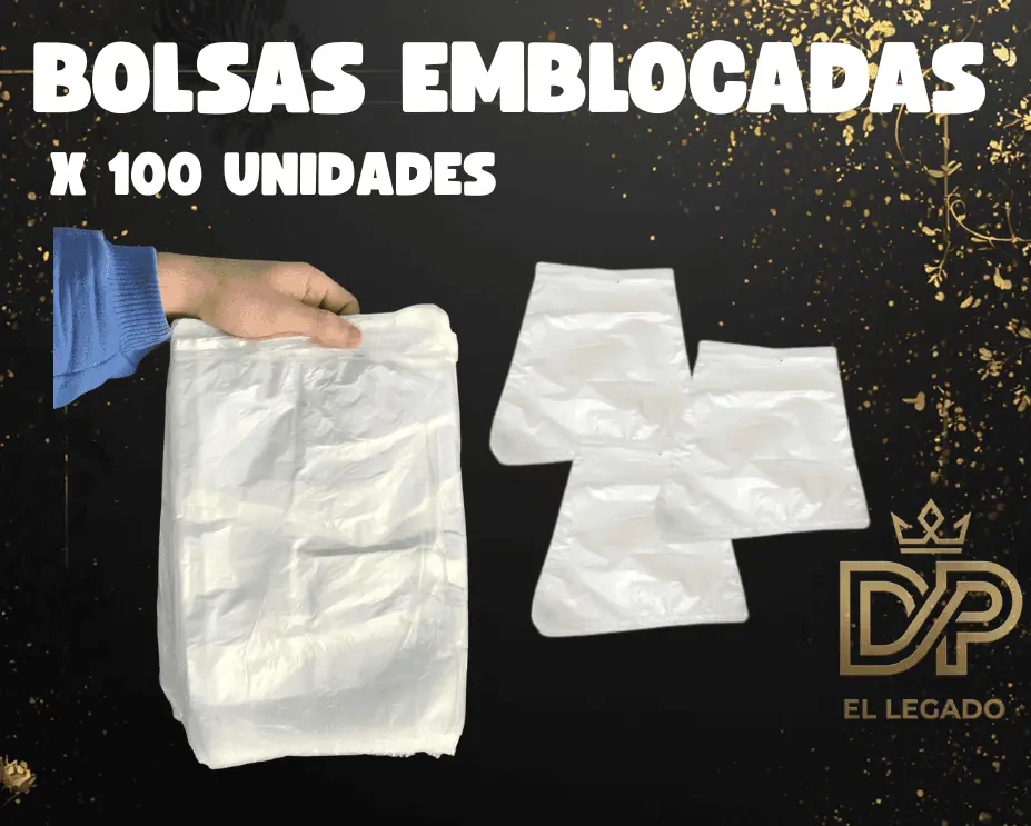 Bolsa emblocada Supol 20x30 x100unid - x1