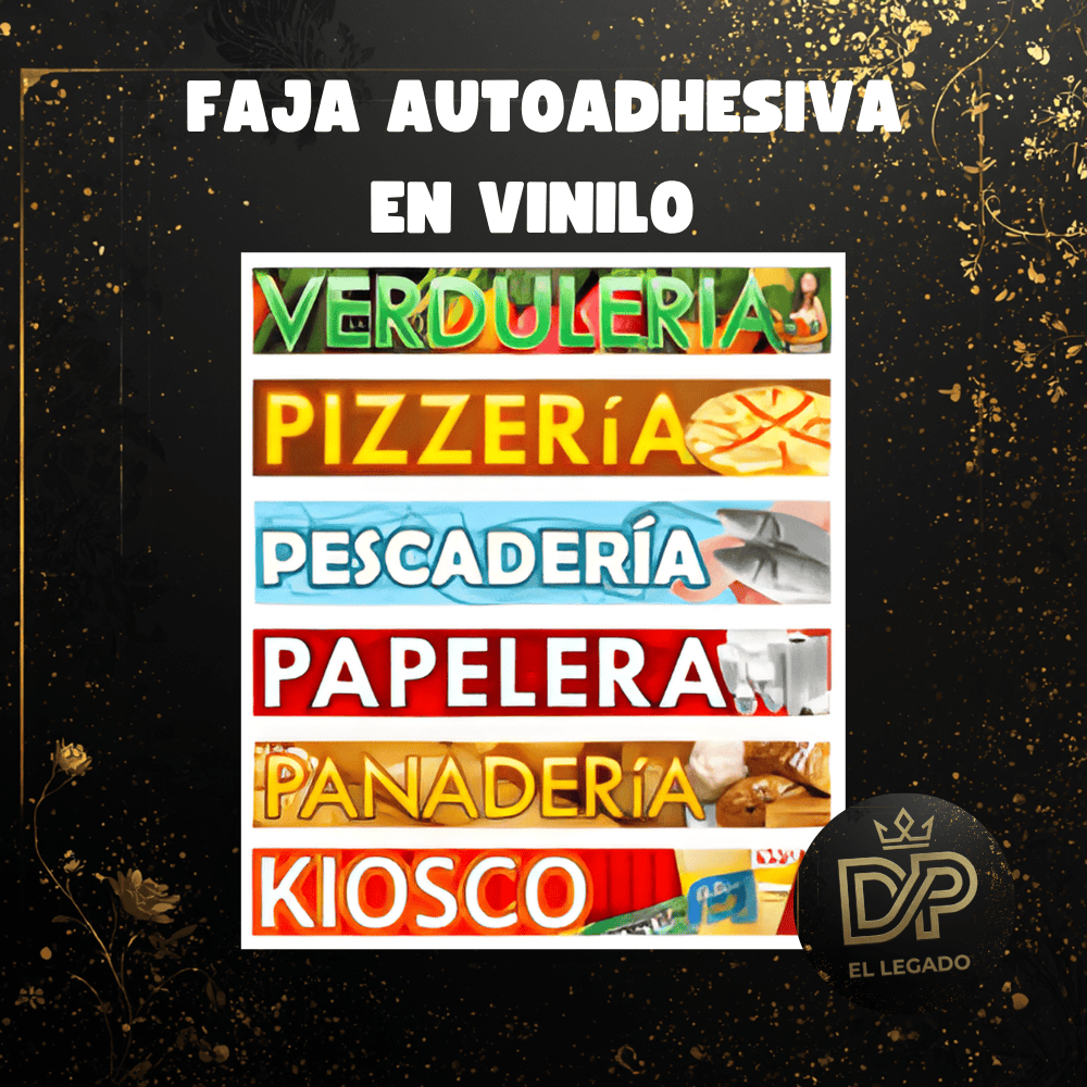 Faja en Vinilo x 1 unidad