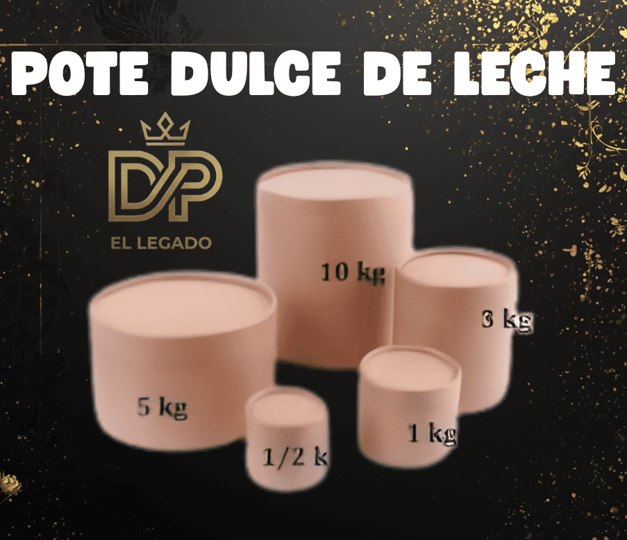 POTE PARA DULCE DE LECHE - 1kg