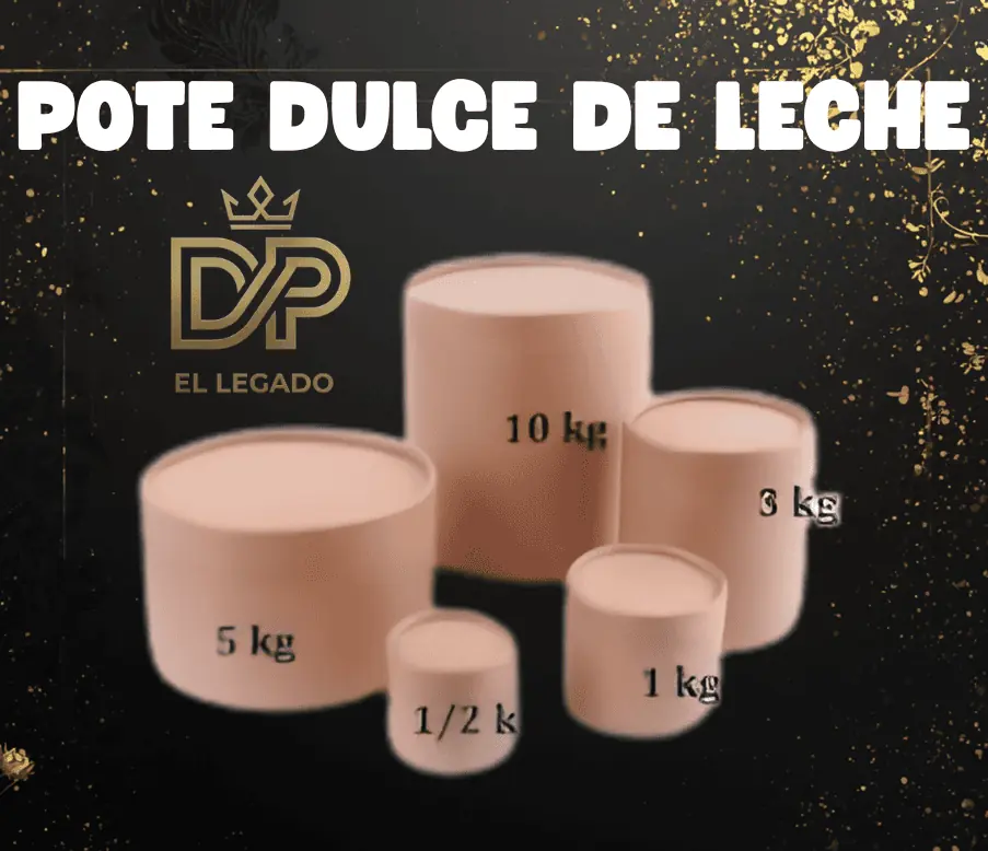 POTE PARA DULCE DE LECHE - 1kg