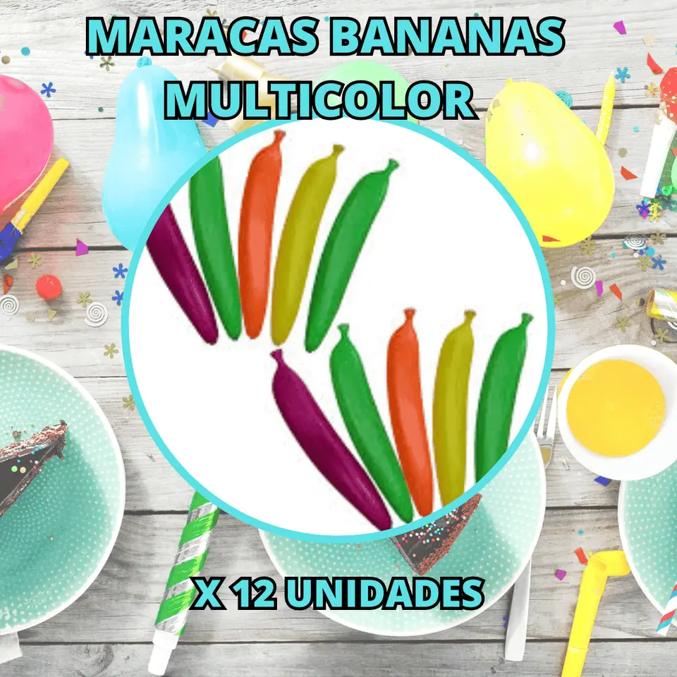 Maracas banana x12