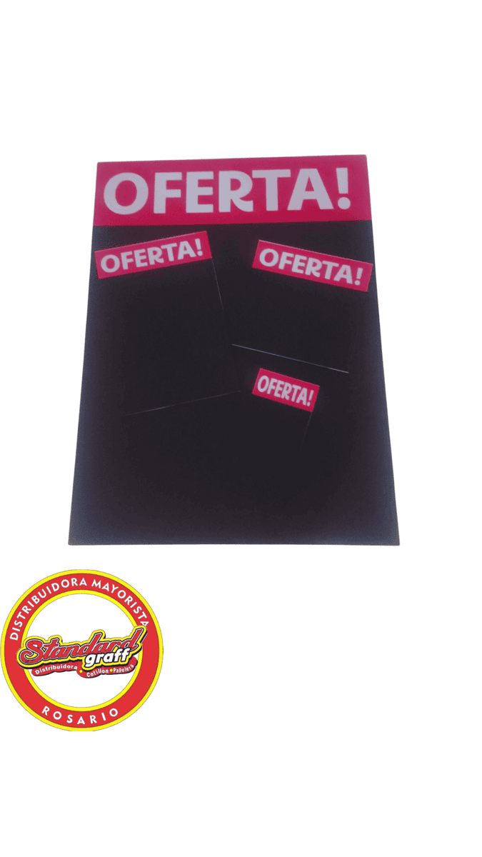 Pizarra oferta 20x20