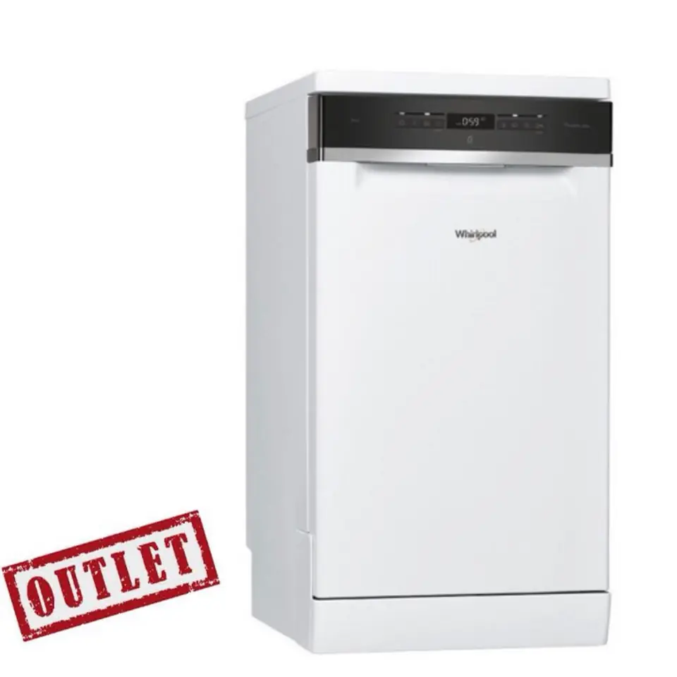LAVAVAJILLAS WHIRLPOOL BLANCO 10 CUBIERTOS SEXTO SENTIDO OUTLET