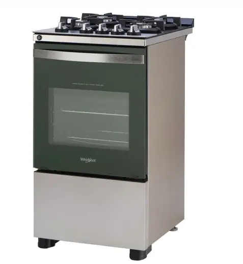 !!50%OFF!! Cocina Whirlpool A Gas Wfo4vbr 51cm Inox OUTLET PREMIUM