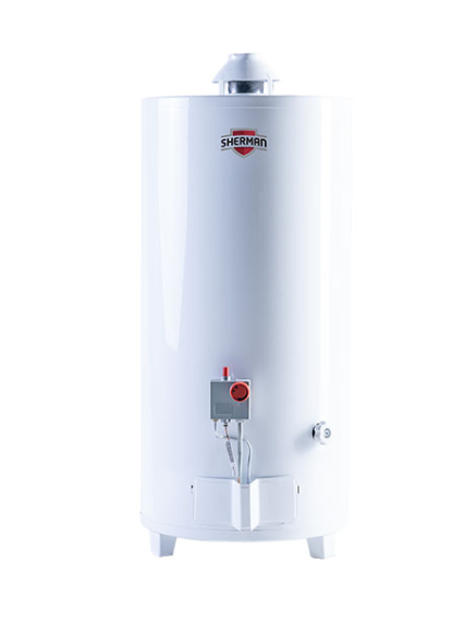 Termotanque A Gas Sherman De Pie 80 Litros