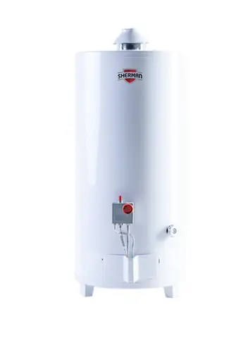 Termotanque A Gas Sherman De Pie 80 Litros