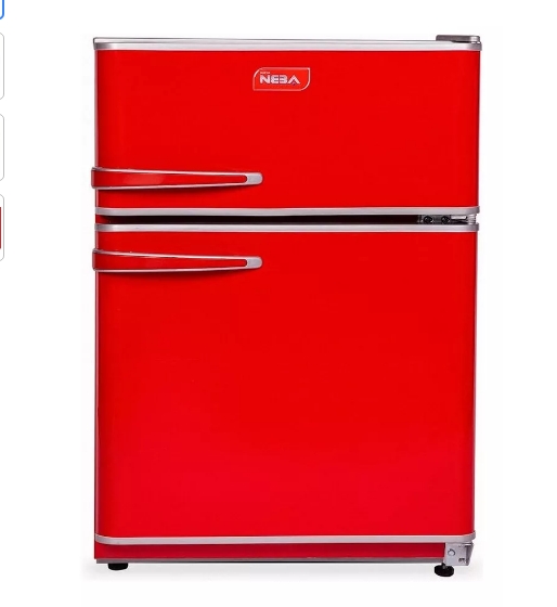 Heladera Minibar Neba A128 Roja Con Freezer 124l 220v Color Rojo OUTLET PREMIUM