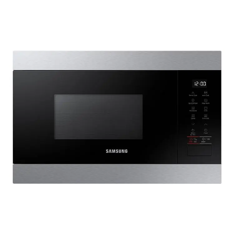 Microondas Empotrable Con Grill Samsung 22l 2350w Plateado
