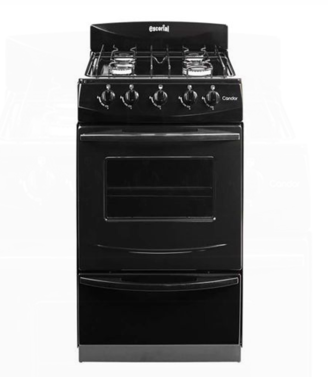 Cocina Escorial Candor S2 Gas Natural 51 Cm
