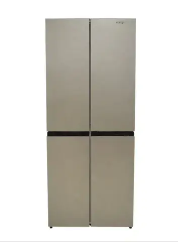 Heladera No Frost Kanji Kjh-sf380ge 380lts Multi Door Plata Gris Oscuro