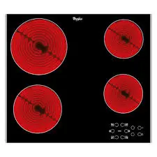 ANAFE WHIRLPOOL 4 HORNALLAS AKT8090 ELECTRICO OUTLET