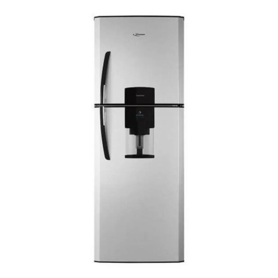 Heladera Drean HDR400F11 steel con freezer 392L 220V FREEZER XXL