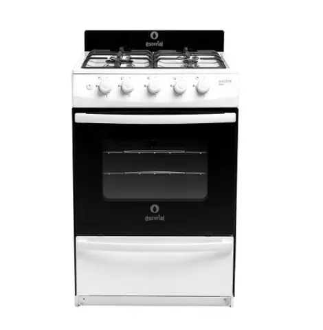 Cocina Escorial Master Style MASST56B Multigas 56CM Blanco