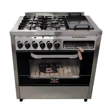 ¡¡ATENCION OFERTA EXCLUSIVA!! Cocina Usman Carli 992 4 hornallas acero inoxidable puerta visor