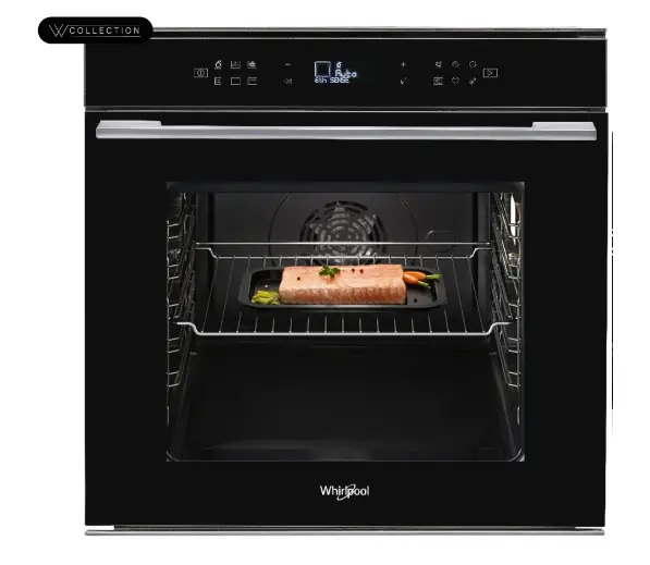 Horno Empotrable Eléctrico Whirlpool WCollection 60 CM Negro WOC73AE outlet premium