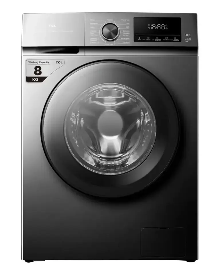 Lavarropas Automático Tcl 8kg 1400rpm Inverter Gris primera