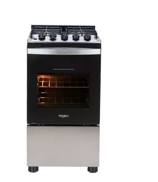 ¡¡SUPER OFERTA!! Cocina A Gas Whirlpool Inoxidable 49 Cm wfo4nbr outlet