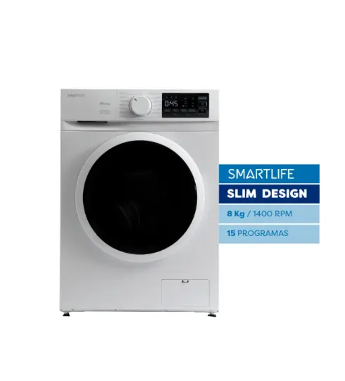 LAVARROPAS SMARTLIFE 8KG BLANCO 1400RPM SL-WMI08