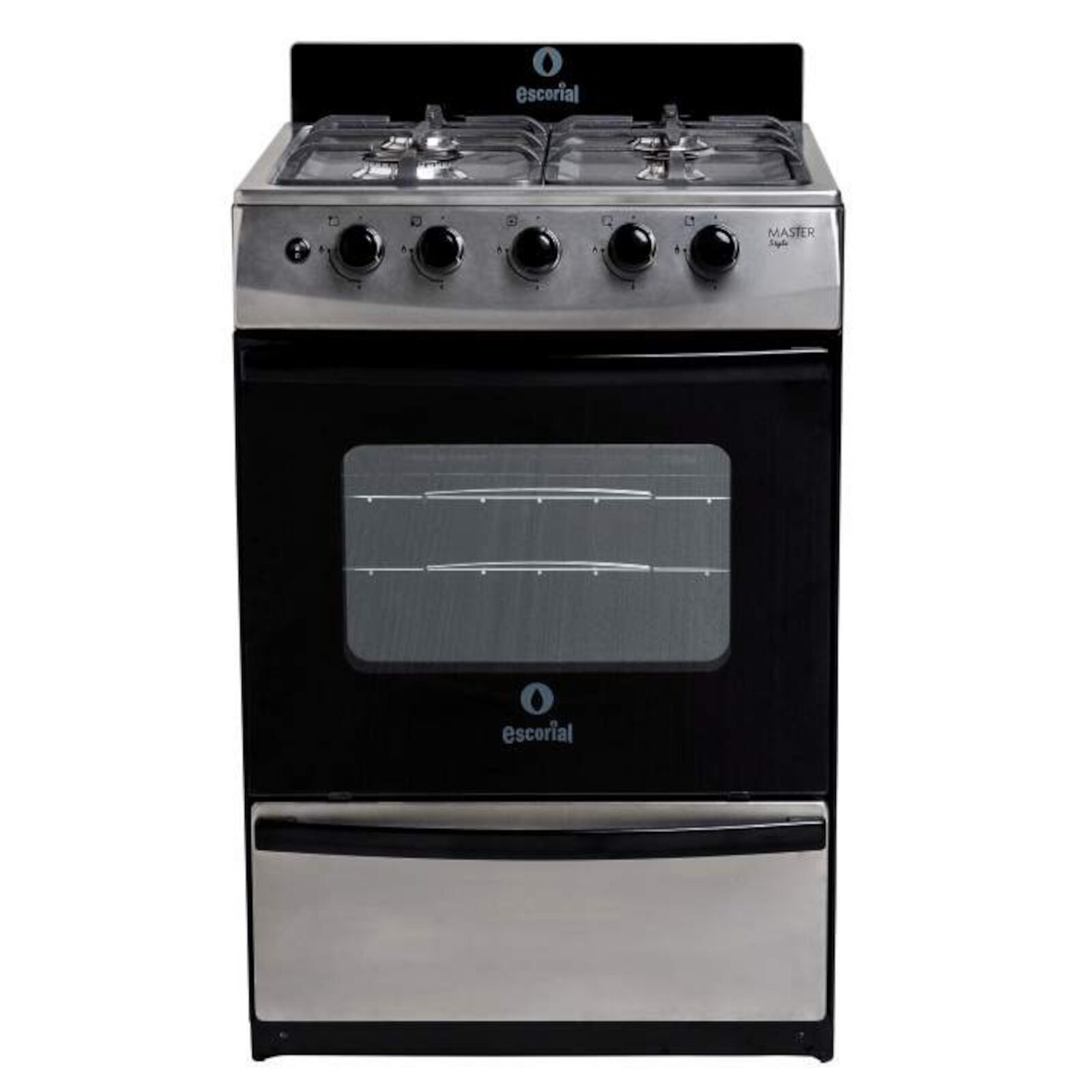 Cocina ESCORIAL Master Style Inoxidable Multigas 56 cm