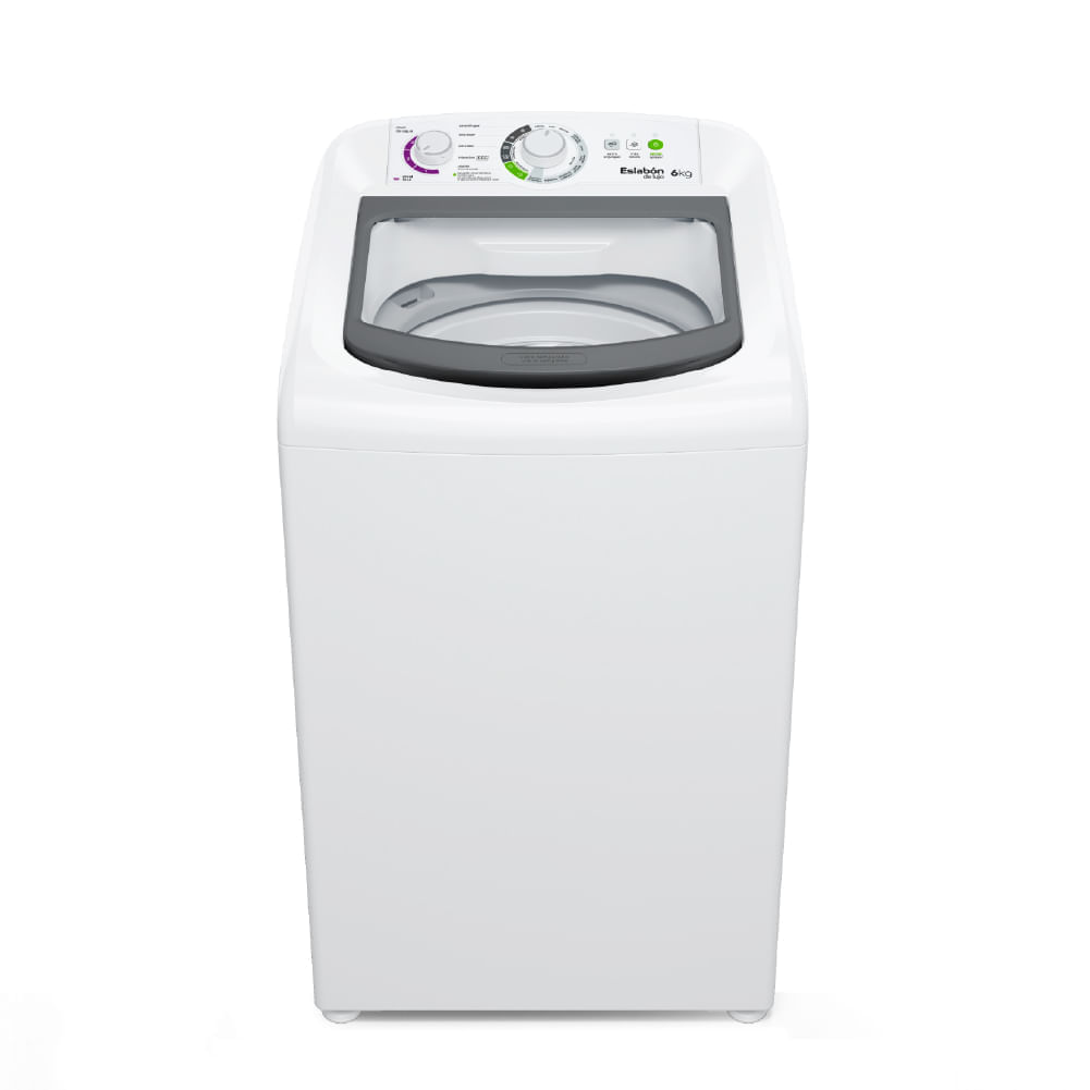 Lavarropas ESLABON DE LUJO 6 Kg Carga Superior 750 RPM Blanco OUTLET PREMIUM - EWH06ABDIM