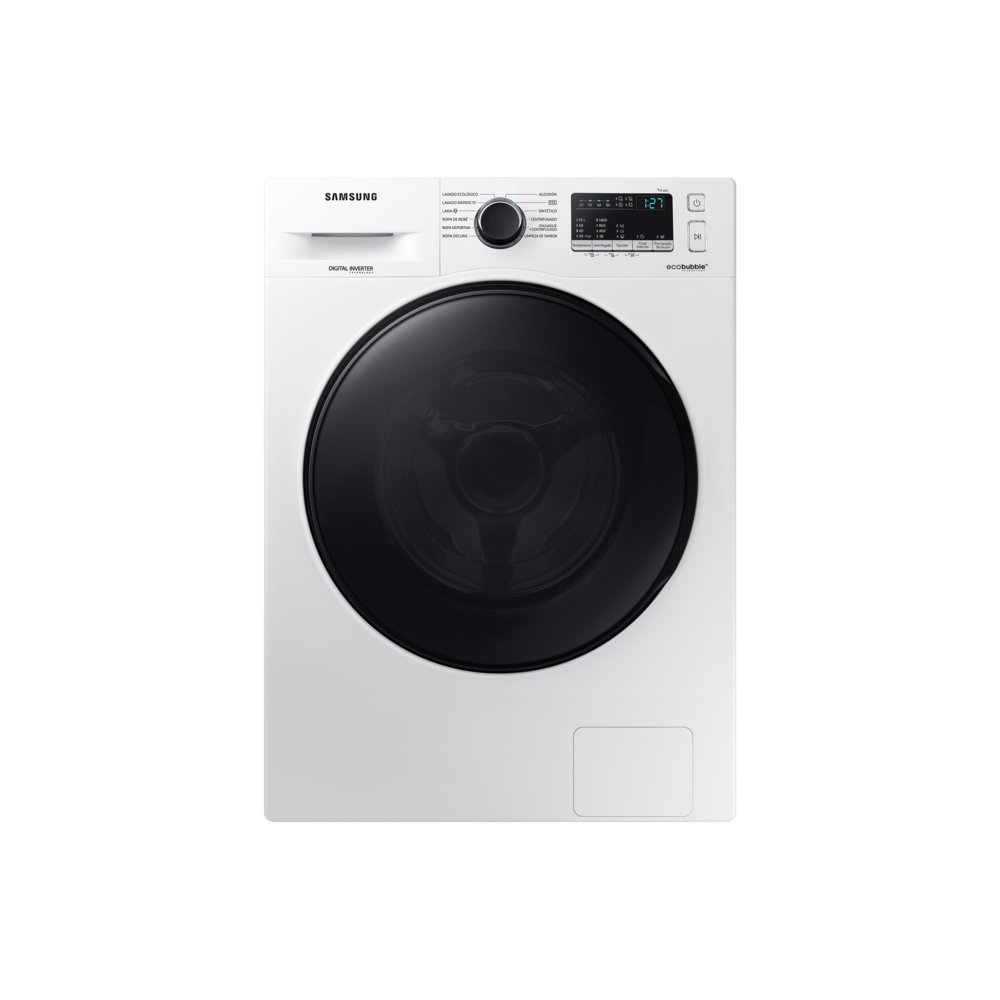 Lavarropas SAMSUNG 7 Kg Carga Frontal Inverter 1400 RPM Blanco - WW70AA046BW