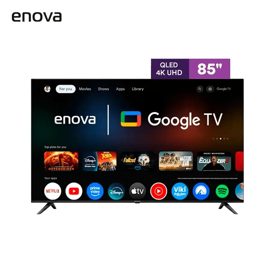 Smart Tv 85 ENOVA 4K ULTRA HD Google Tv - TE85UG10