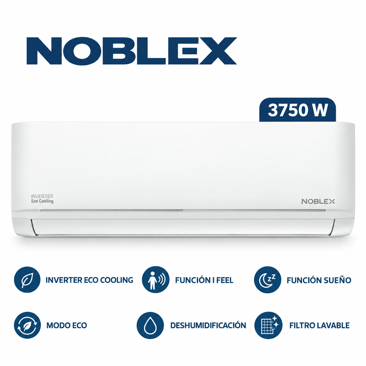 Aire Acondicionado NOBLEX 3750W Inverter - NXIN37HA2AN