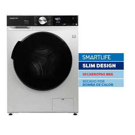 SECARROPAS SMARTLIFE 8KG BOMBA DE CALOR OUTLET PREMIUM