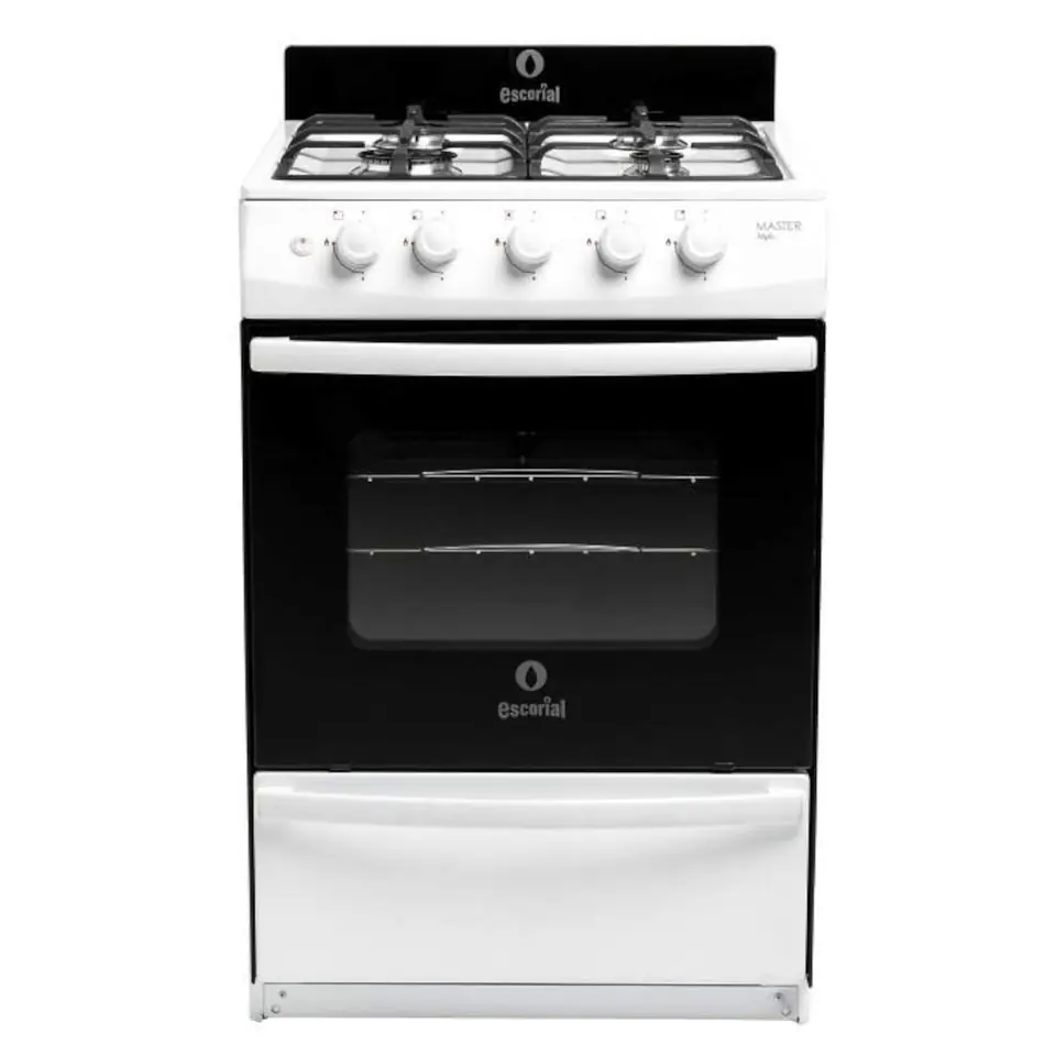 Cocina ESCORIAL Master Style BLANCA Multigas 56 cm