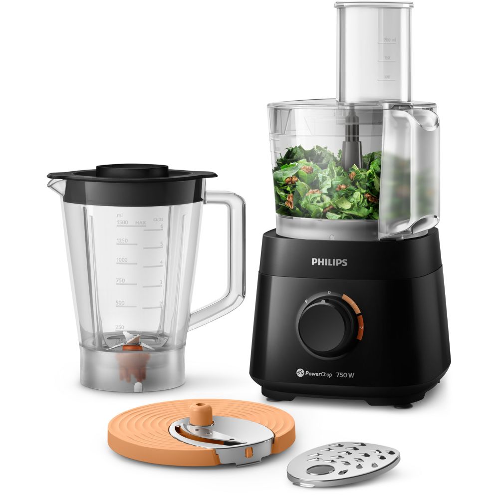 Procesadora PHILIPS 750 W 1,5 L Serie 3000 OUTLET PREMIUM - HR7301/90