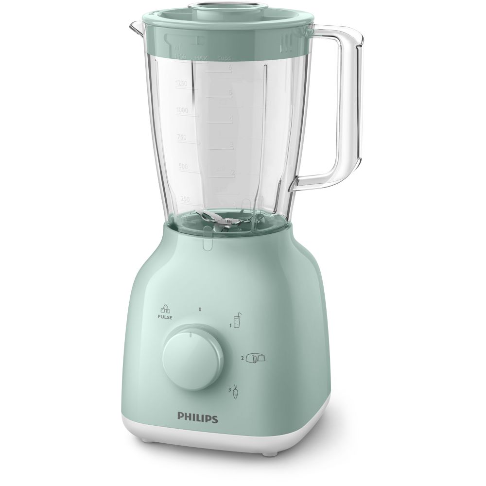 Licuadora PHILIPS 1,5 L 500 W Daily Collection Verde - HR2125/80