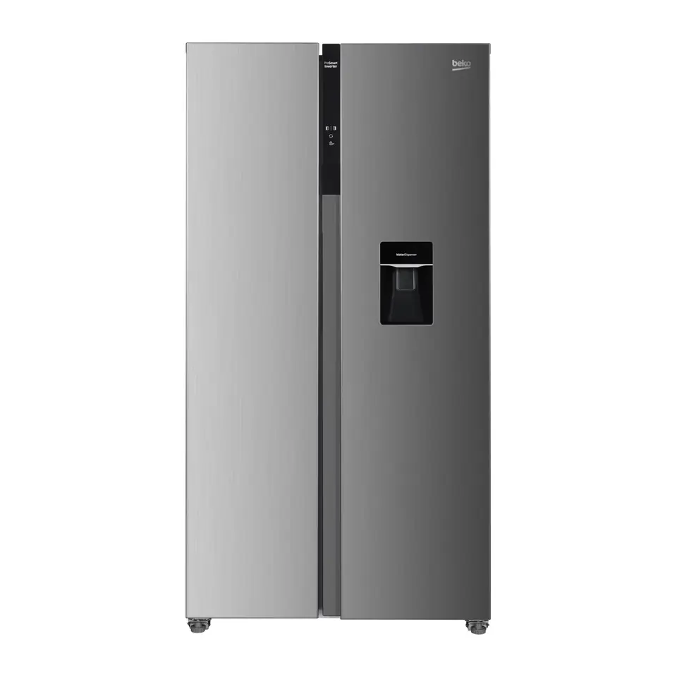 Heladera BEKO Side By Side 532L No Frost Inox - GNO5322WDXPNAR