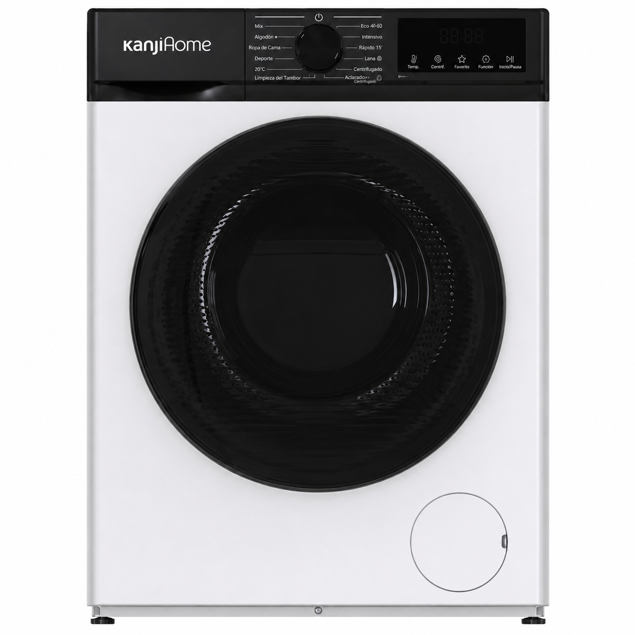 Lavasecarropas KANJI 12Kg + 8kg 1400Rpm Inverter Blanco - KJH-WM12KD8WT01