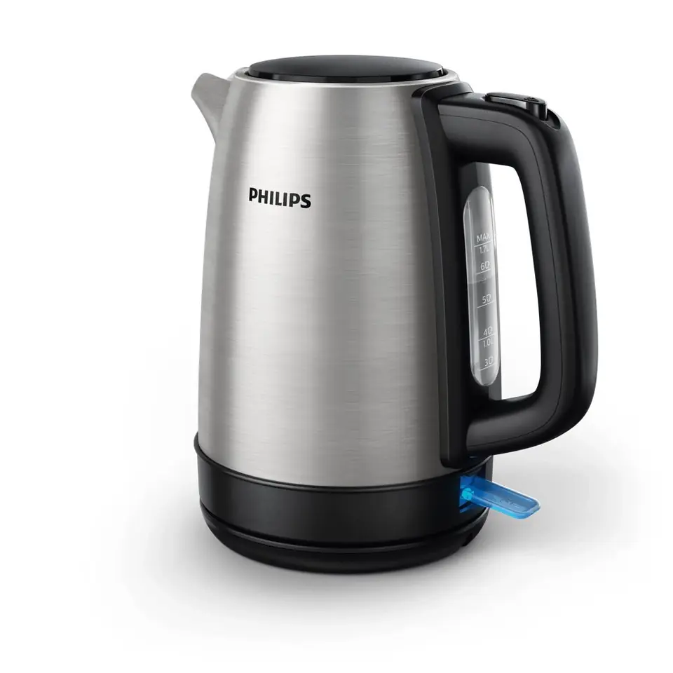 Pava Eléctrica PHILIPS 1,7 L Acero Inoxidable Daily Collection OUTLET PREMIUM - HD9350/90