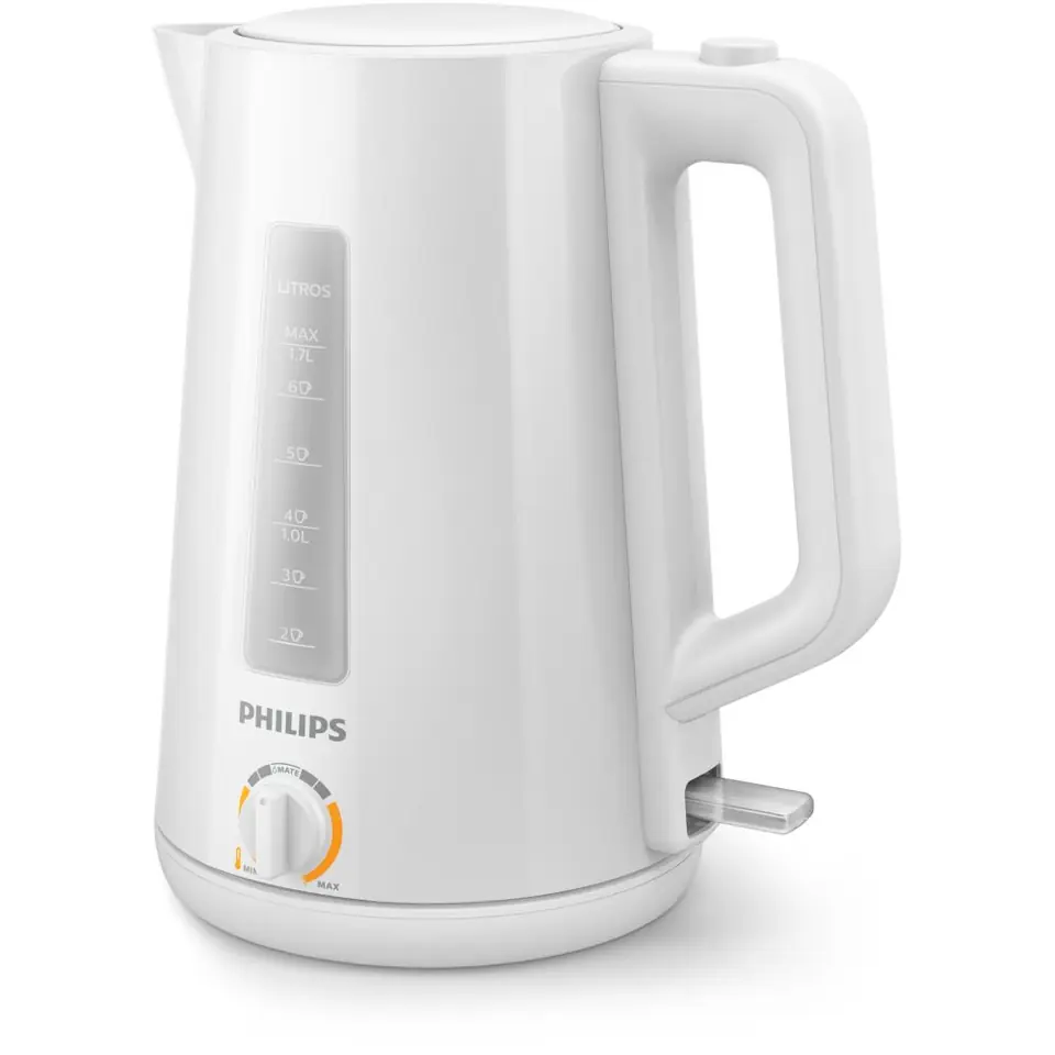 Pava Eléctrica PHILIPS 1,7 L con Control de Temperatura Serie 5000 Blanca OUTLET PREMIUM - HD9368/00