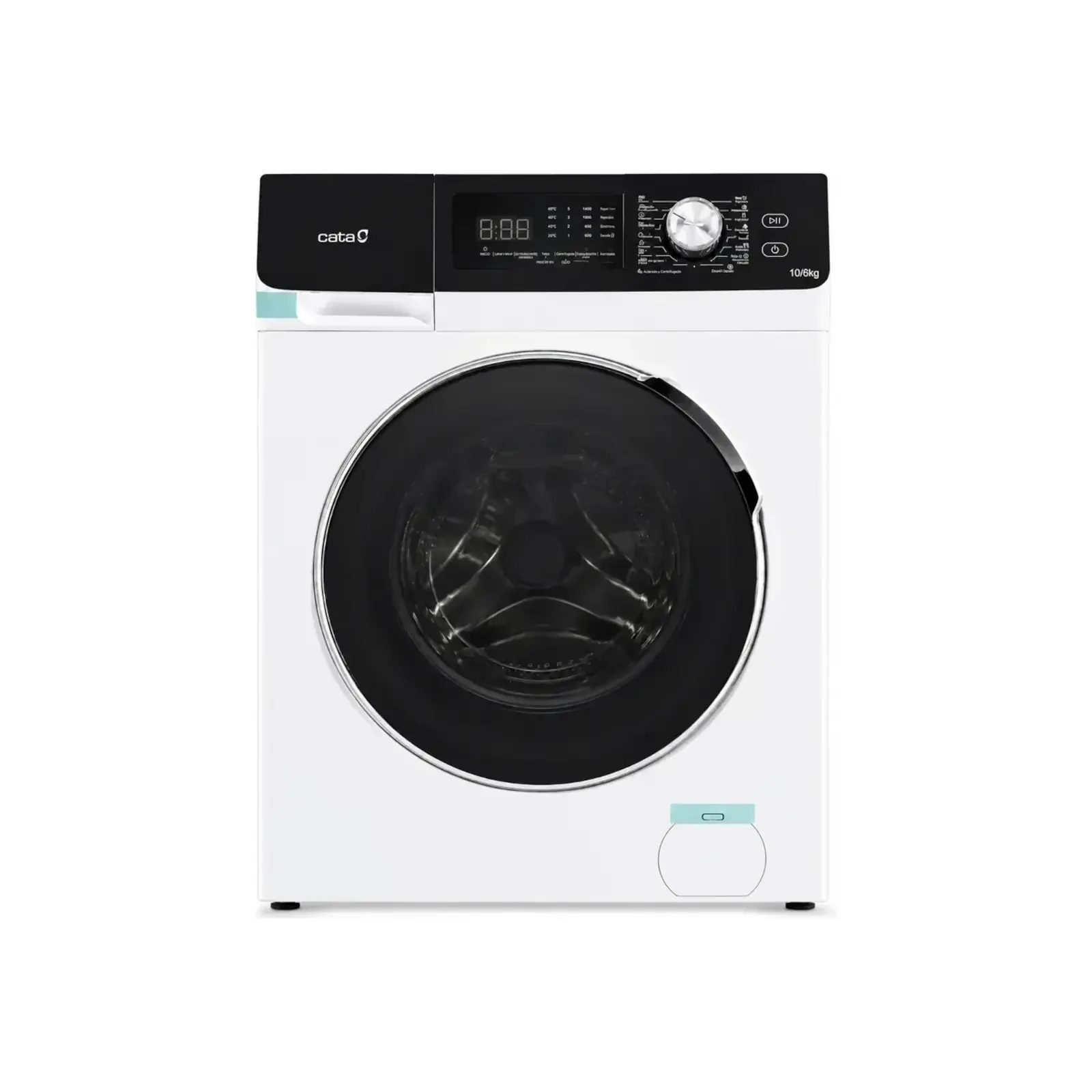 Lavasecarropas CATA Blanco Carga Frontal 10kg + 6lg - LS-86114-WH