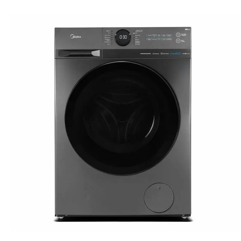 Lavasecarropas MIDEA 8 Kg / 6 Kg Inverter Titanium WiFi - MF200D80WB/T-A1