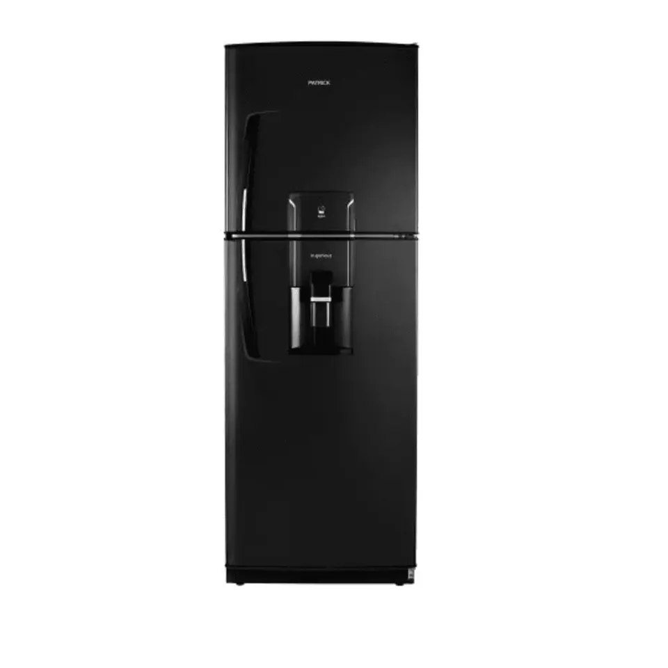 Heladera Patrick hpk151 400ltd negra espejada