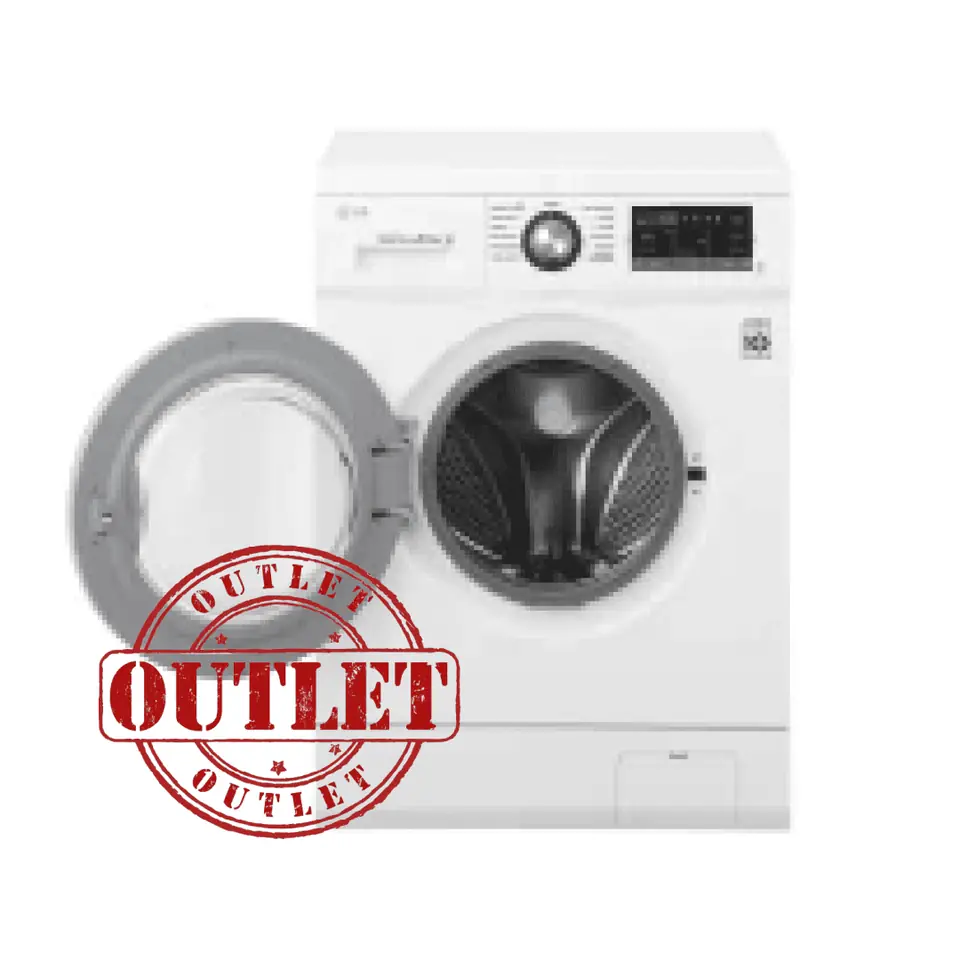 Lavarropas LG 8,5kg inverter 1400rpm blanco