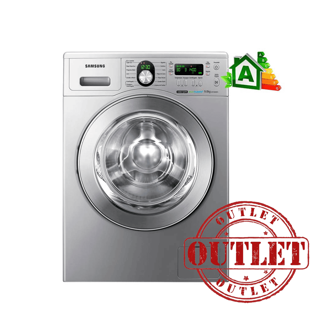 Lavarropas Samsung acero 7kg 1200 RPM
