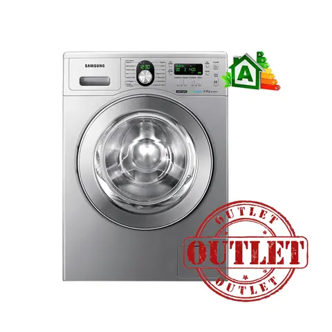 Lavarropas Samsung acero 7kg 1200 RPM