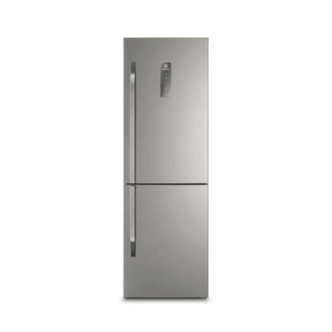 Heladera Electrolux 350lts acero freezer abajo