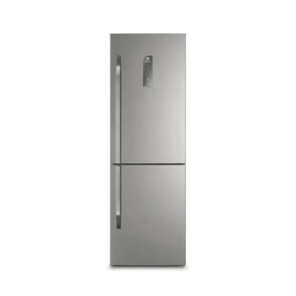 Heladera Electrolux 350lts acero freezer abajo