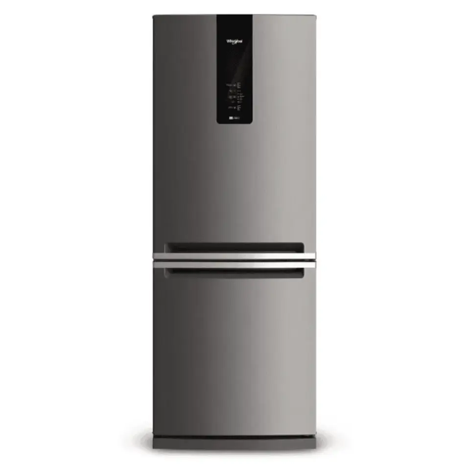 Heladera no frost Whirlpool WRE57K2 inox INVERTER