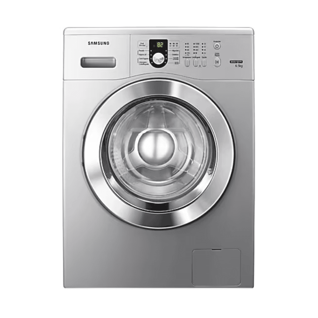 Lavarropas automático Samsung acero 6.5kg 200v