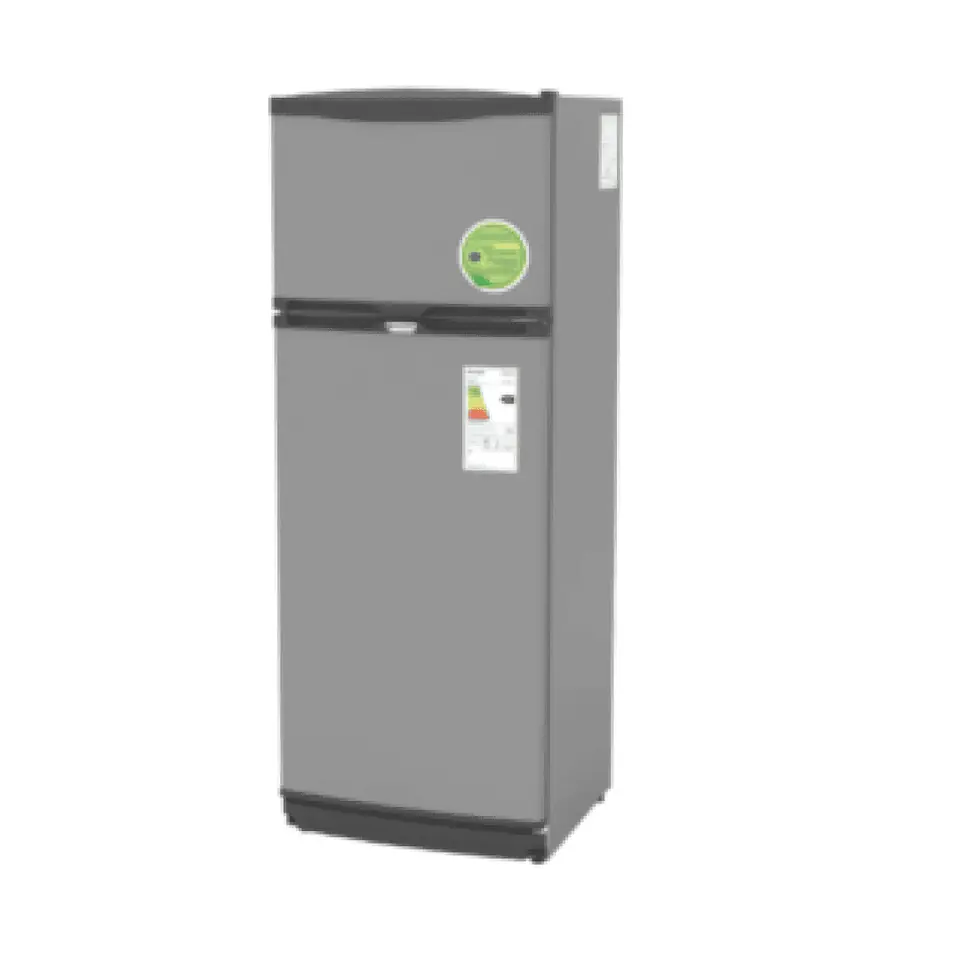 HELADERA BAMBI 350LTS 2F 1600P PLATA
